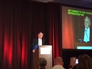 Tom Harkin was an impressive keynote speaker.